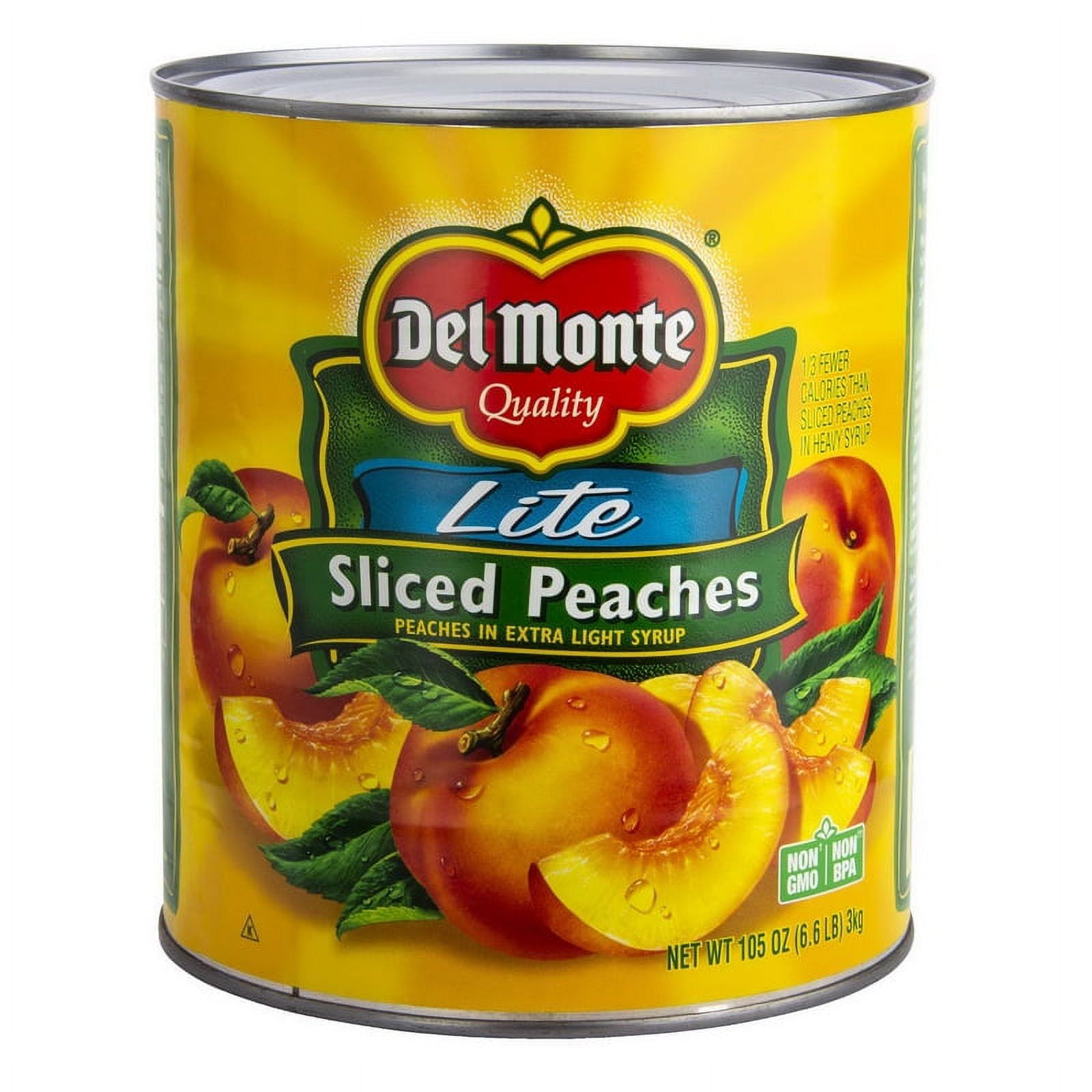 Price/Case)Del Monte 2004734 Sliced Peaches In Extra Light Syrup Price/Case)Del Monte 2004734 Sliced Peaches In Extra Light Syrup