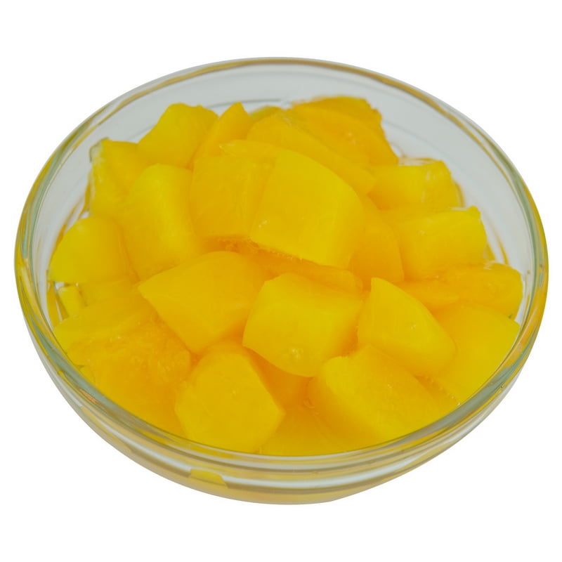 (Price/Case)Del Monte In Extra Light Syrup Usda Diced Peach #10 Can - 6 Per Case