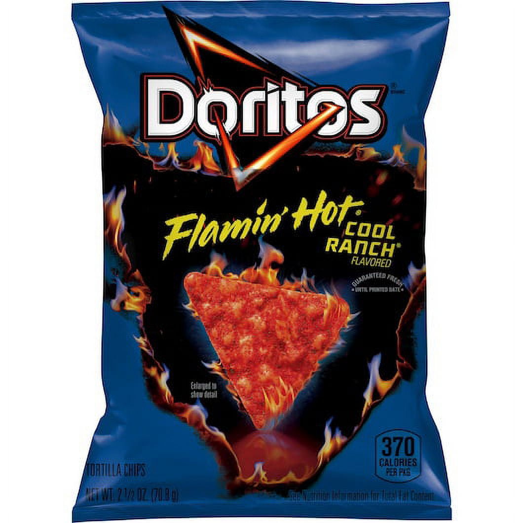 (Price/Case)Doritos Flamin Hot Cool Ranch, 2.5 Ounces, 24 per case