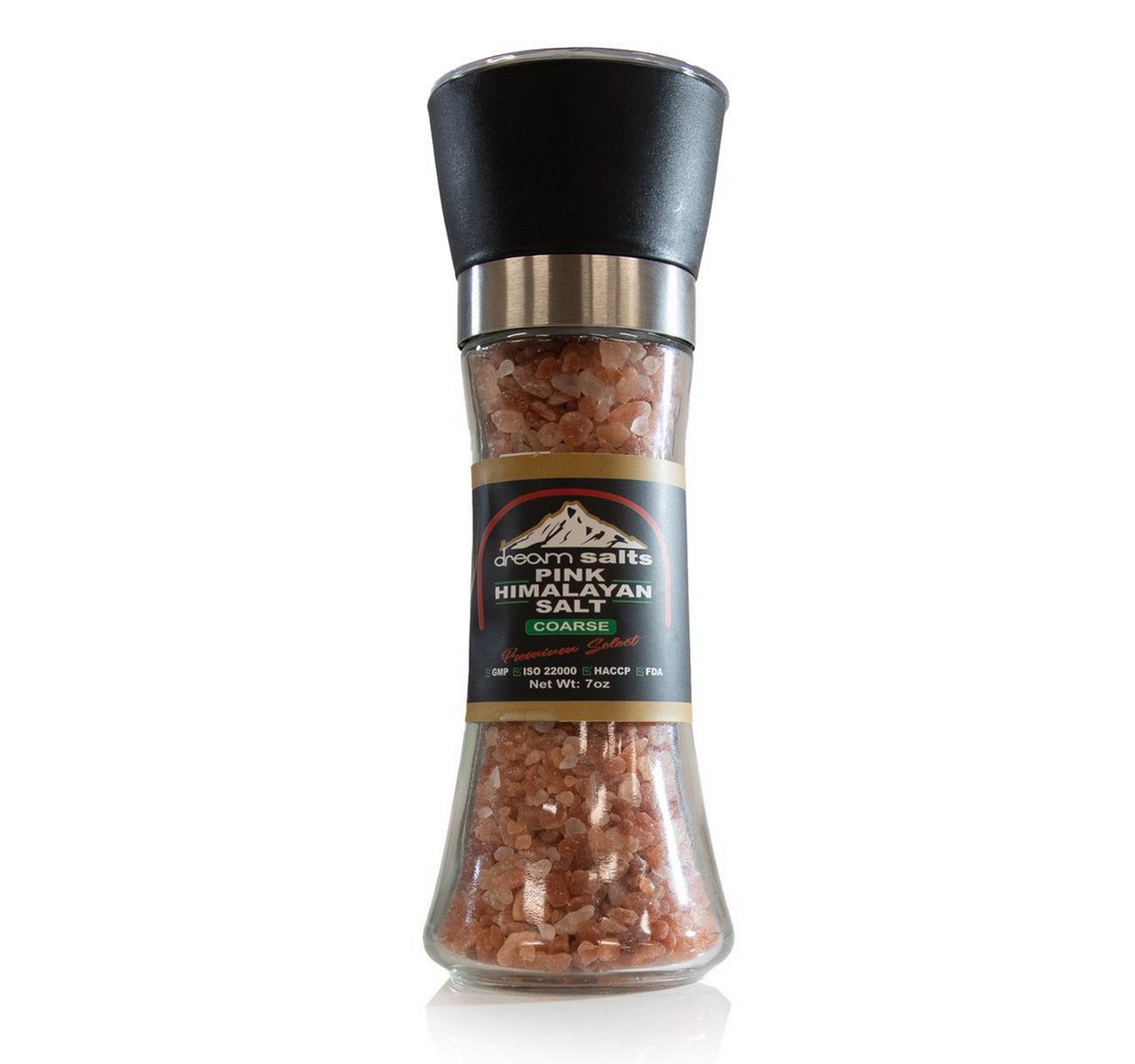 (Price/Case)Dream Salts Himalayan Crystals Salt Grinder 12/7oz, 100580