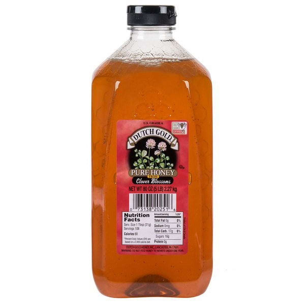 (Price/Case)Dutch Gold Clover Honey 6/5lb, 268065