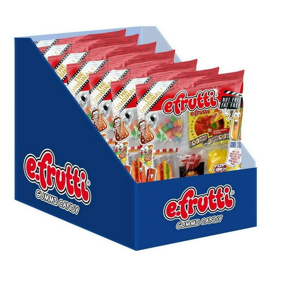 (Price/Case)Efrutti Movie Bag, 2.7 Ounces, 12 per case