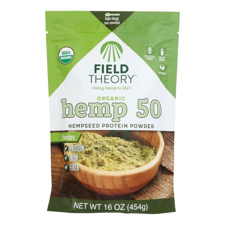 (Price/Case)Field Theory - Hemp Protein Powder - Case of 4-16 OZ