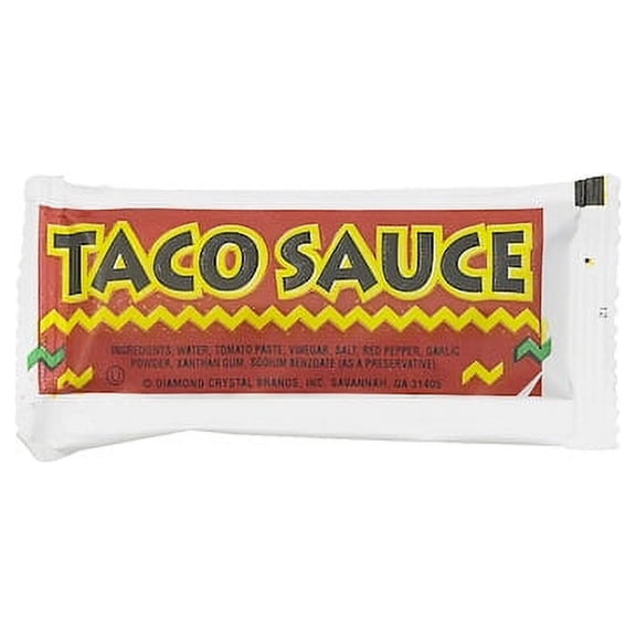 (Price/Case)Flavor Fresh 76028 Taco Sauce Pouch 200-9 Gram