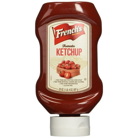 French s Tomato Top Down Ketchup Bottle, 20 Ounce, 30 Per Case