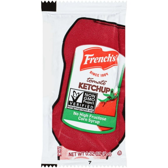 (Price/Case)French's 901605698 Ketchup Packet 1000-1 Count