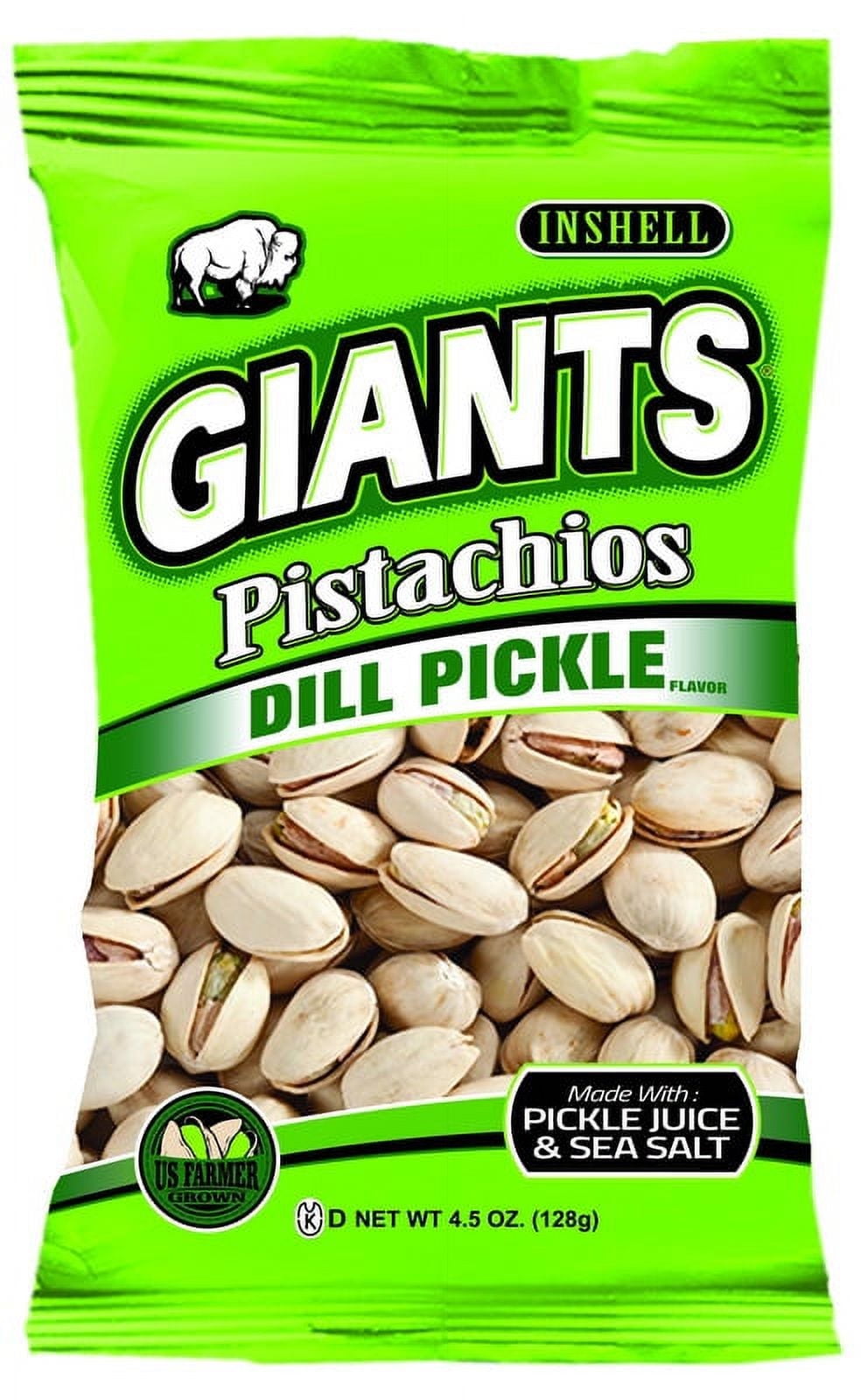 (Price/Case)Giant Snack 51650 Giants Pistachios Dill Pickle 8-4.5 Ounce