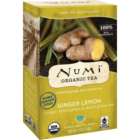 (Price/Case)Ginger Lemon Tea Decaffeinated 6-16 Count