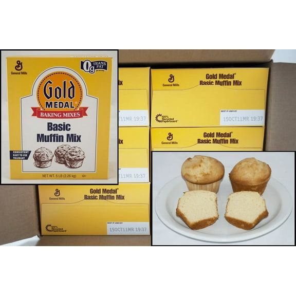(Price/Case)Gold Medal Baking Mixes Basic Muffin Mix 5 Pounds Per Pack - 6 Per Case