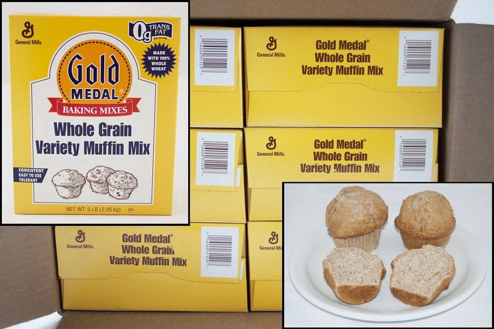 General Mills Gold Medal Honey Cornbread Mix Case