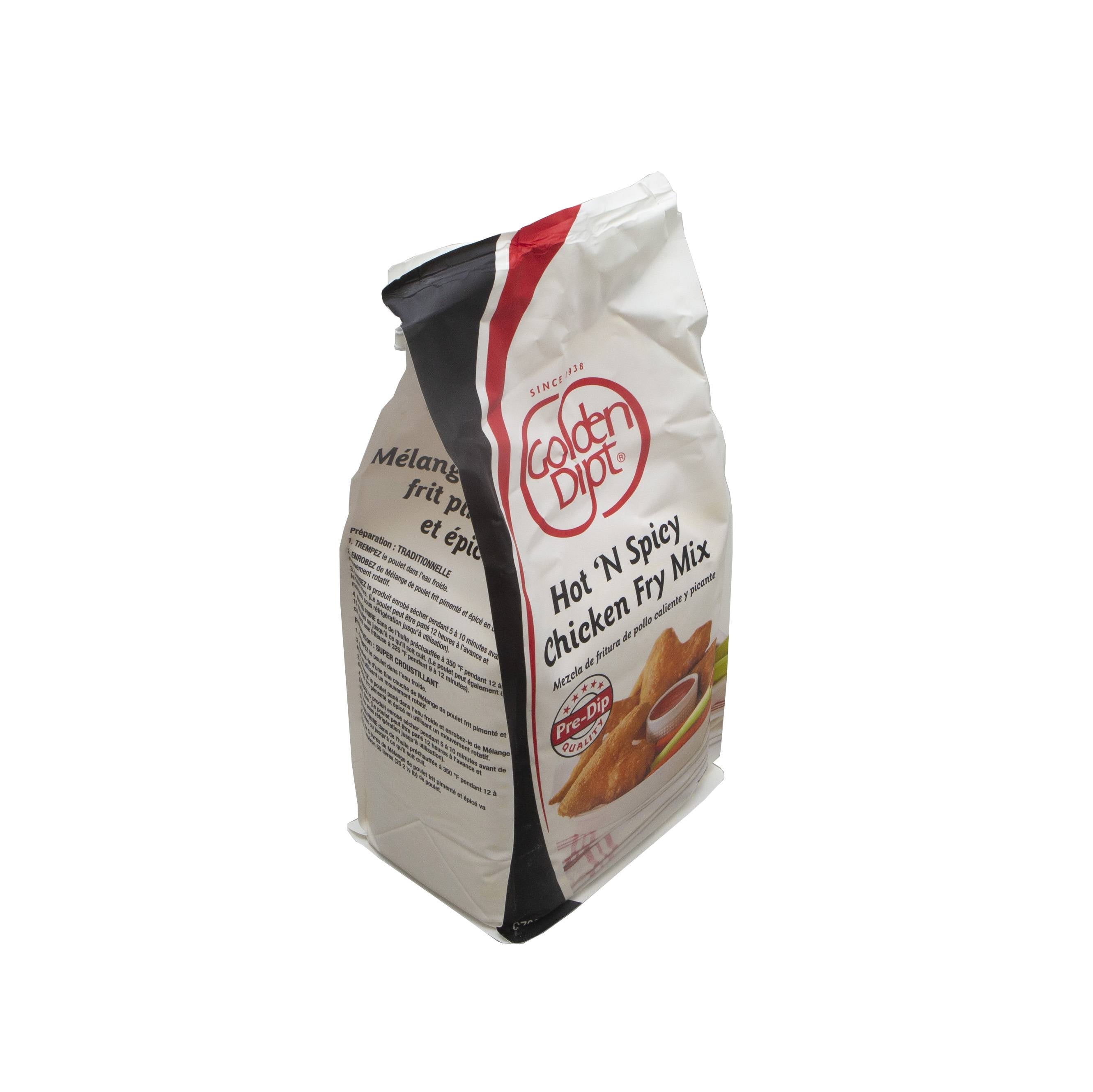 (Price/Case)Golden Dipt G7008.21 Golden Dipt Hot & Spicy Chicken Fry Breading 5 Pound Bag - 6 Per Case