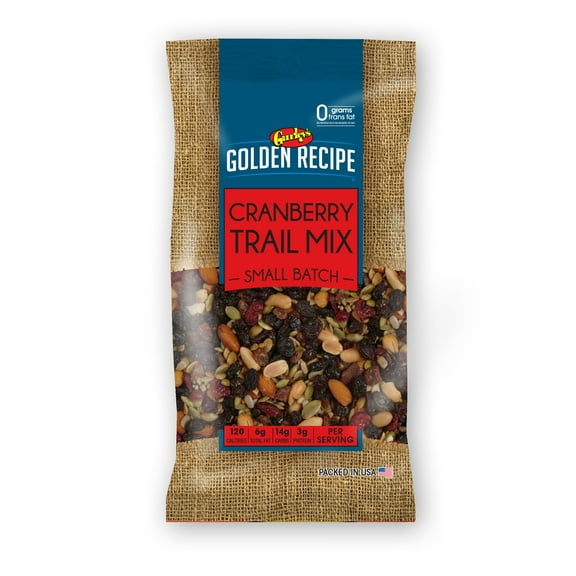 Gurley's Golden Recipe Cranberry Trail Mix, Fruity & Nutty, 6 oz (Pack of 8)