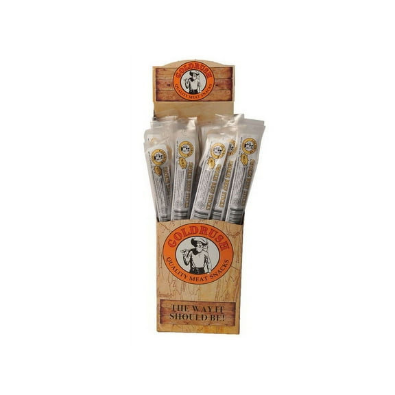 (Price/Case)Goldrush Farms Mild Smokie Beef Sticks, Individually Wrapped 2/24ct, 507328