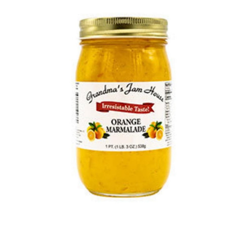 (Price/Case)Grandma's Jam House Orange Marmalade Jam 12/16oz, 570310
