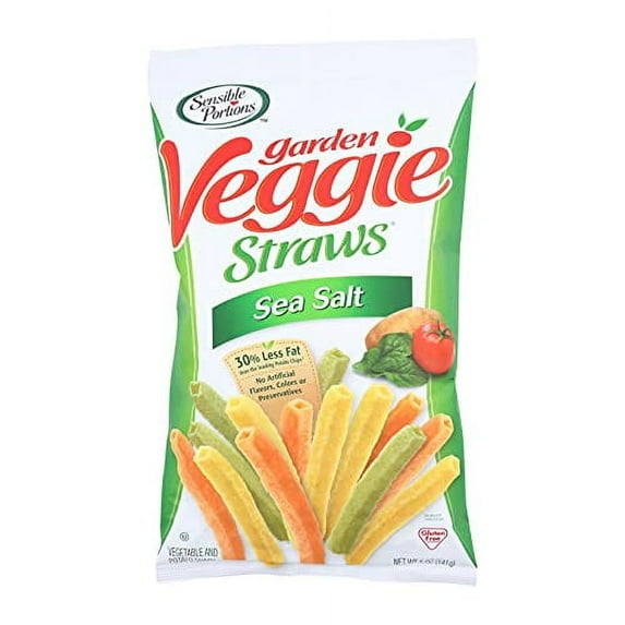 (Price/Case)Hain Gourmet HG30210 Sensible Portions Garden Veggie Straws Sea Salt