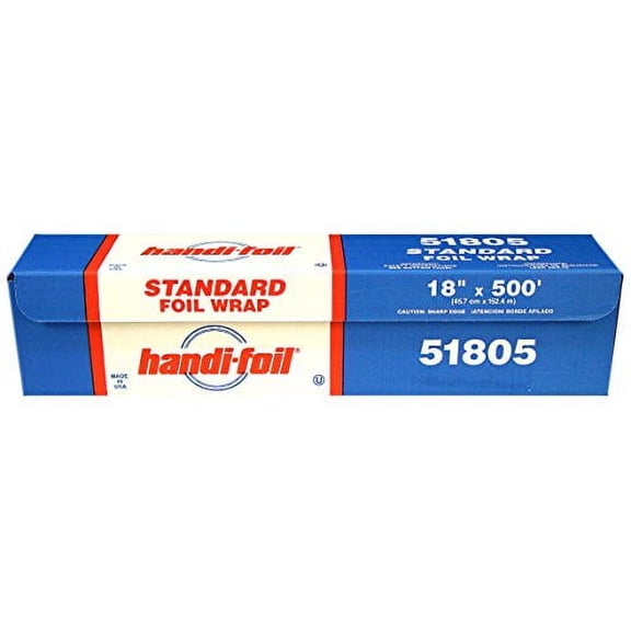 (Price/Case)Handi-Foil Standard 18X500 Foil Roll 1 Per Case