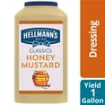 thumbnail image 1 of (Price/Case)Hellmann's 67346472 Hellman's Dressing/Condiment Classic Honey Mustard 1 Gallon Jug - 4 Per Case, 1 of 2