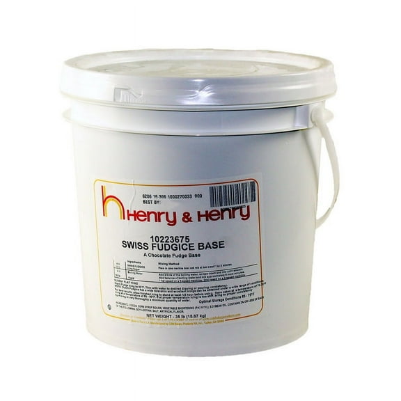 (Price/Case)Henry And Henry Chocolate Swiss Fudge Icing - 35 Pounds Per Case