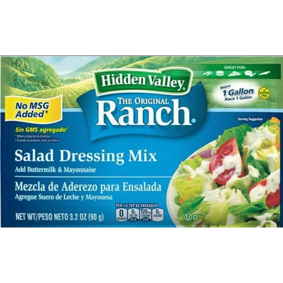 (Price/Case)Hidden Valley 21003 Salad Dressing Hidden Valley Buttermilk Ranch Gluten Free 12-1 Gallon