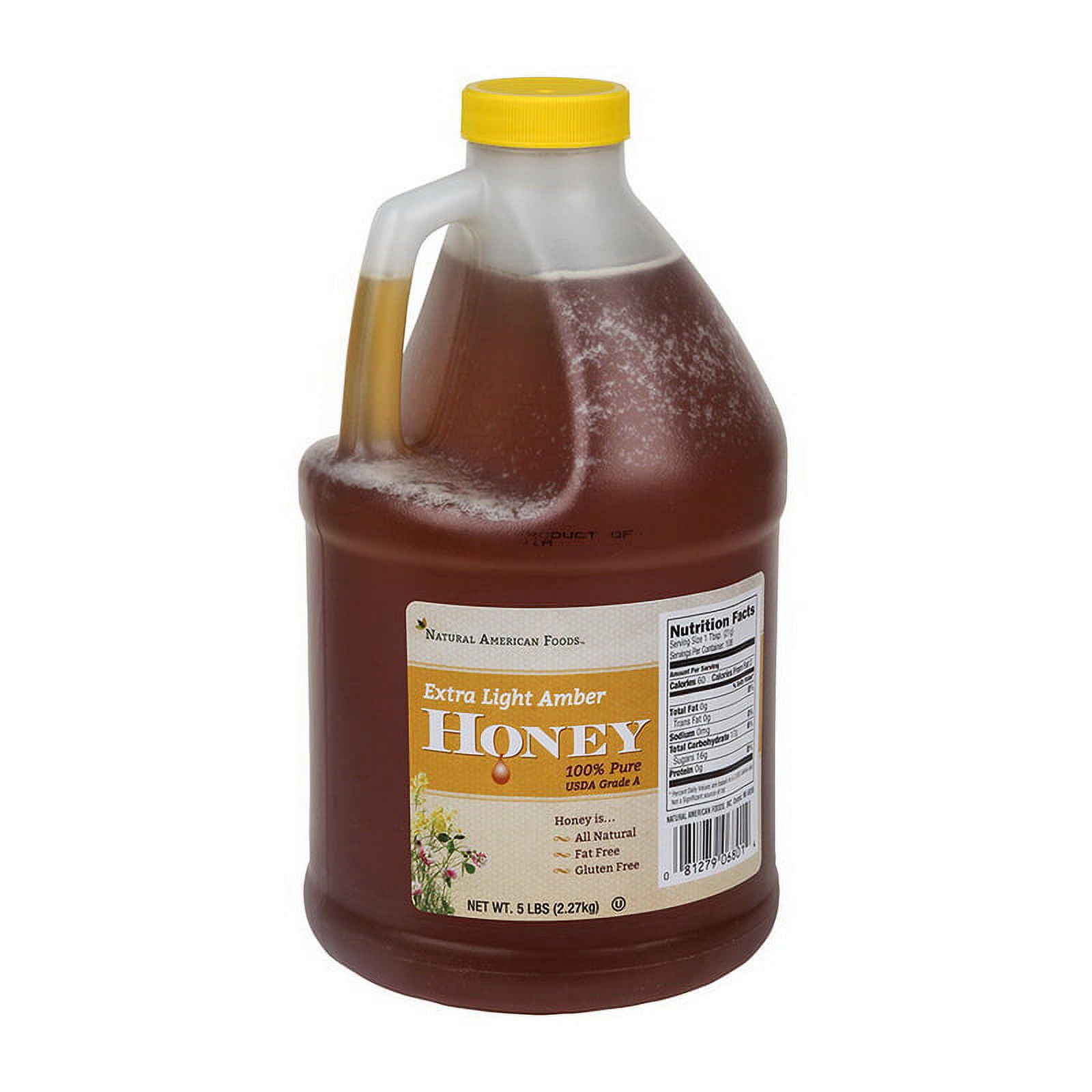 (Price/Case)Honey Extra Light Amber 6-5 Pound