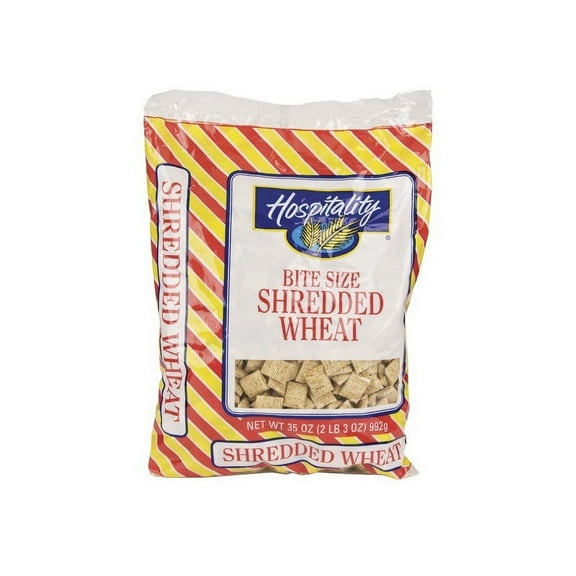 (Price/Case)Hospitality Plain Shredded Wheat 4/35oz, 577255