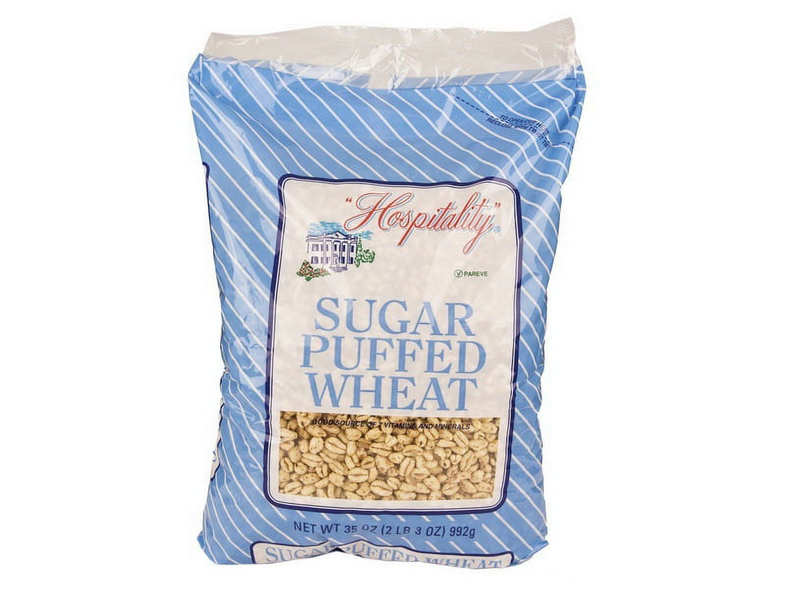 (Price/Case)Hospitality Sugar Puffed Wheat 8/35oz, 577240