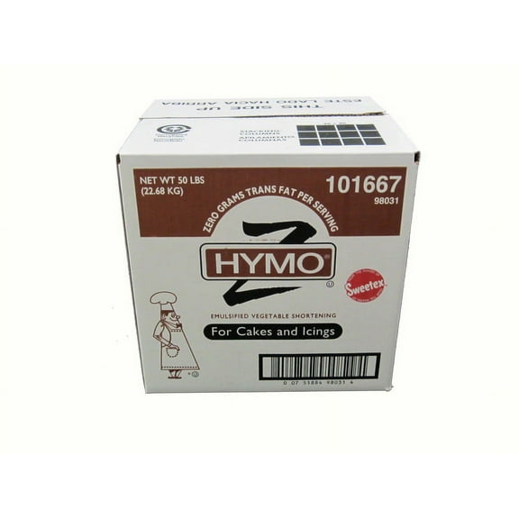 (Price/Case)Hymo Cake & Ice Cream Shortening 50 Pounds - 1 Per Case