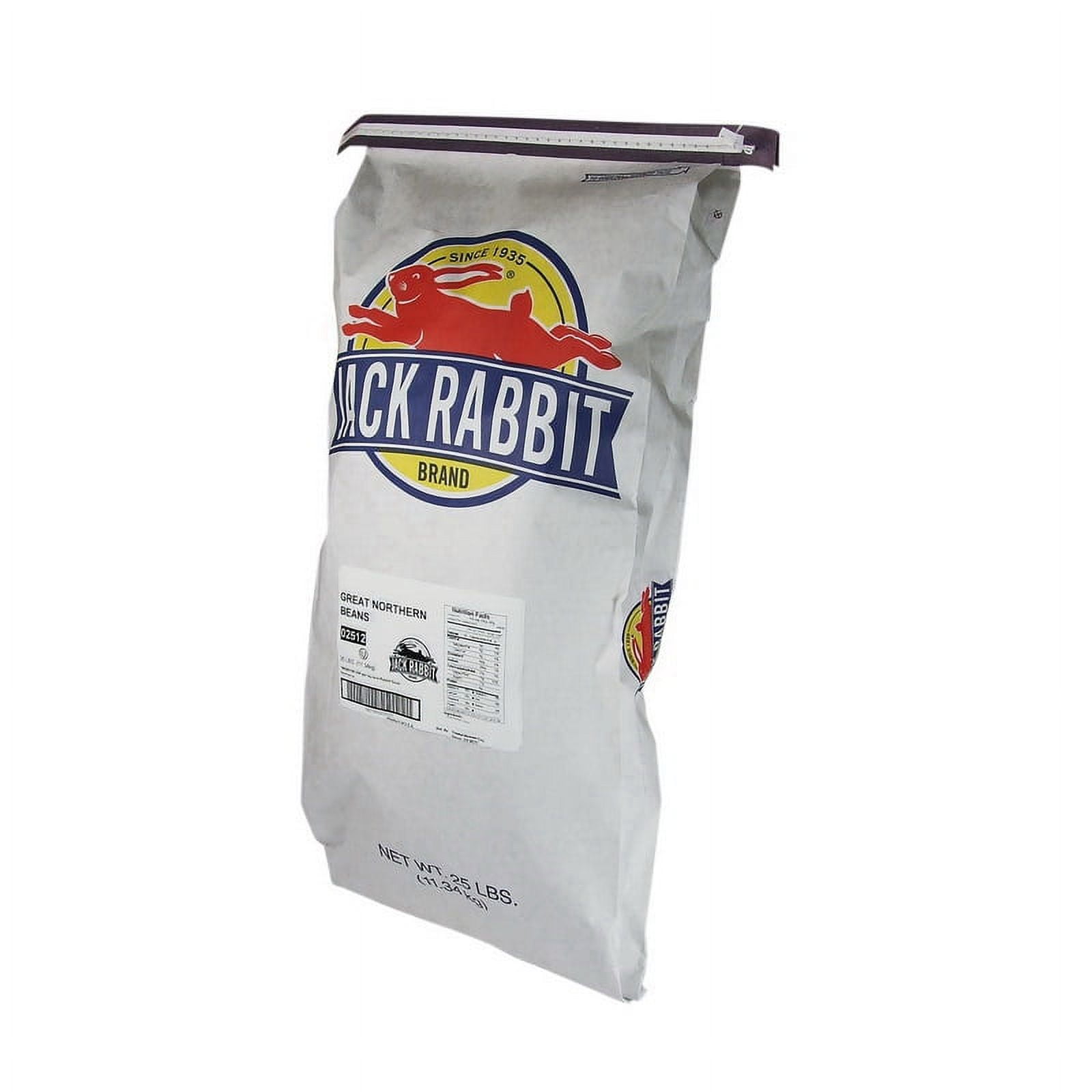 Jack Rabbit Great Northern Beans, 25 LB Case, Kosher, Dry Goods ...