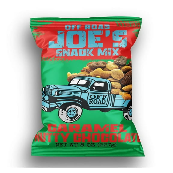 (Price/Case)Joe Tea Caramel Nutty Chocolate Snack Mix 24/8oz, 514260