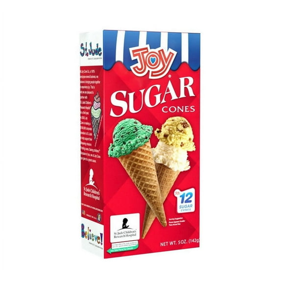 (Price/CS)Joy Cone Sugar Cones 12/12ct, 699206