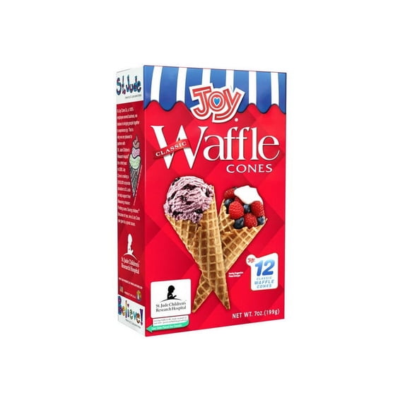 (Price/Case)Joy Cone Waffle Cones 12/12ct, 699208