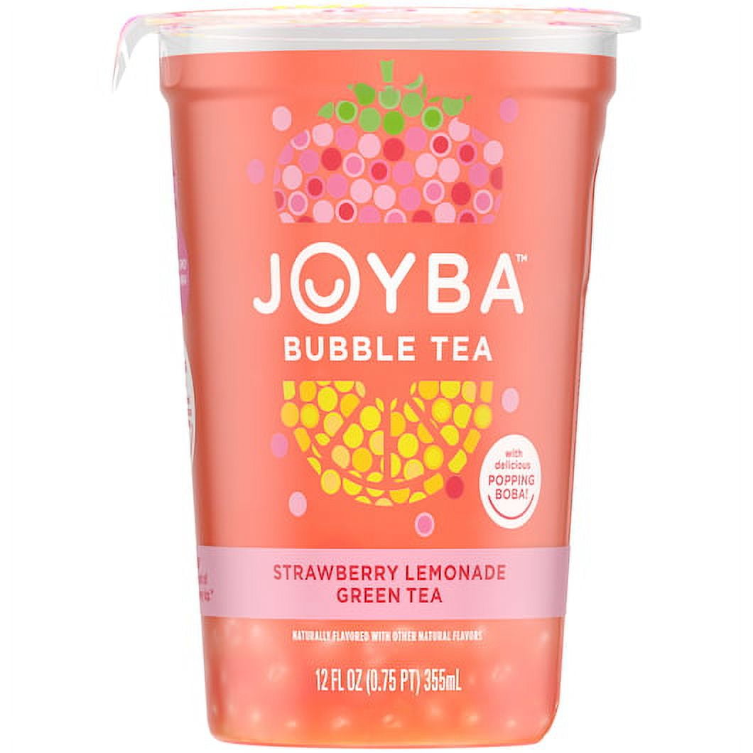 (Price/Case)Joyba Strawberry Lemonade Green Tea, 12 Ounces, 6 per case