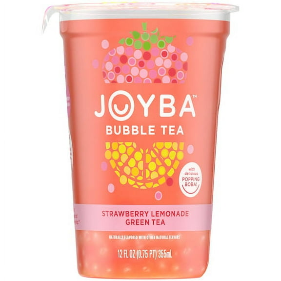 (Price/Case)Joyba Strawberry Lemonade Green Tea, 12 Ounces, 6 per case