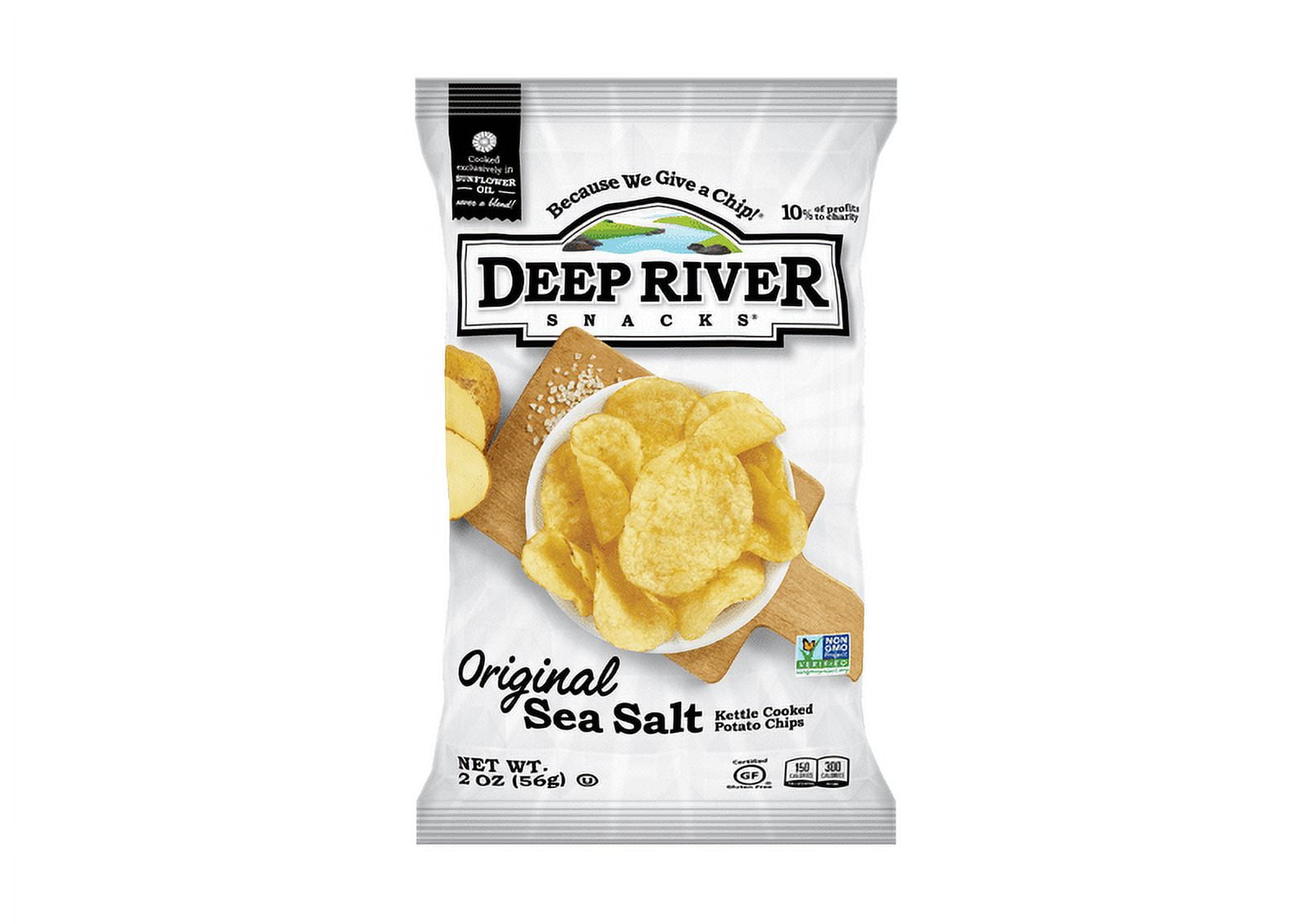 (Price/Case)Kettle Potato Chips Bulk Original Salted 10-16 Ounce