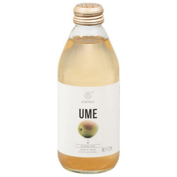 (Price/Case)Kimino - Sparkling Ume Juice - Case of 12 - 8.45 FZ