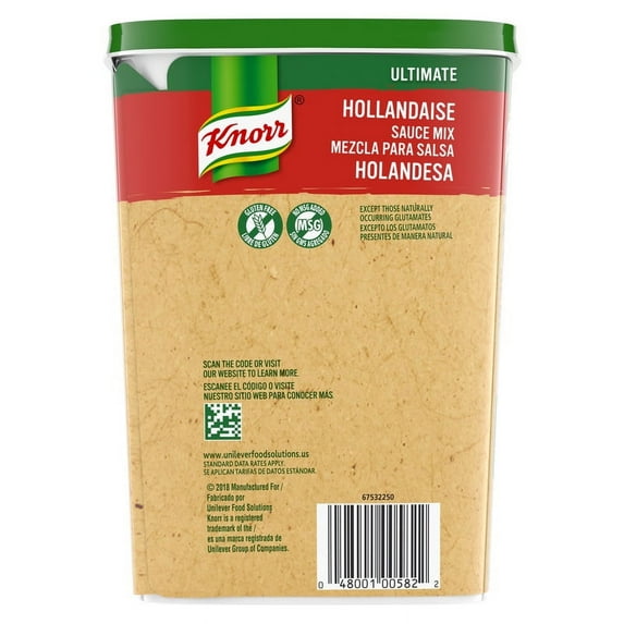 (Price/Case)Knorr 000000000067525 Knorr Sauces/Gravies Hollandaise Sauce Mix Gluten Free 4 30.2 oz