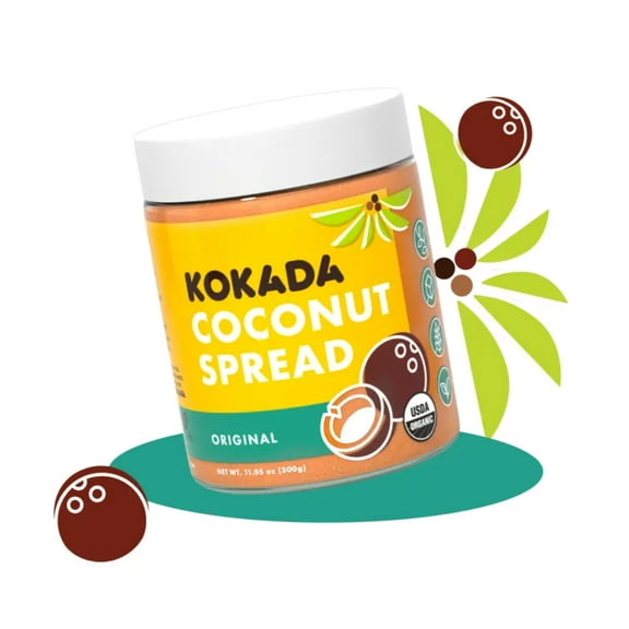 (Price/Case)Kokada - Spread Original Coconut - Case of 8-11.05 OZ