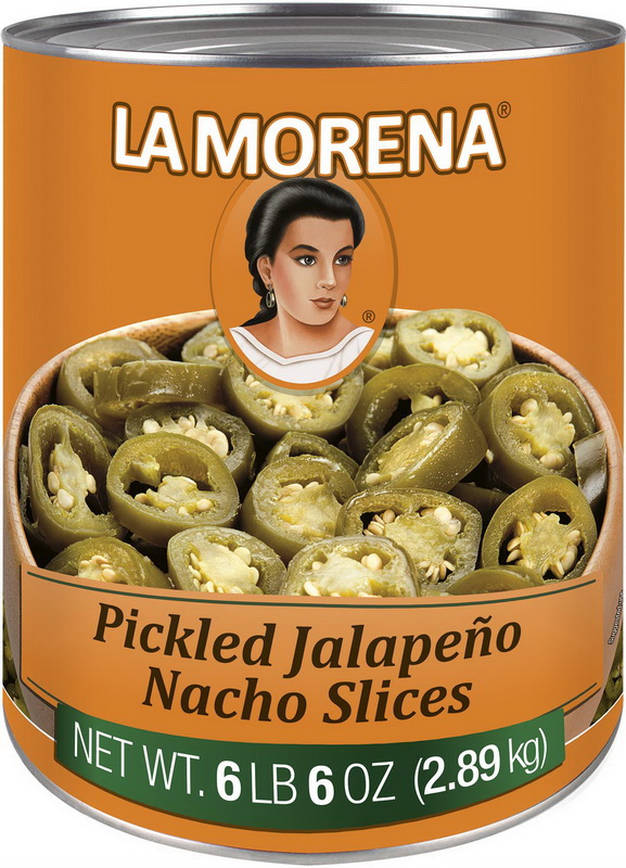 (Price/Case)La Morena Nacho Sliced Jalapeno 6-108 Fluid Ounce