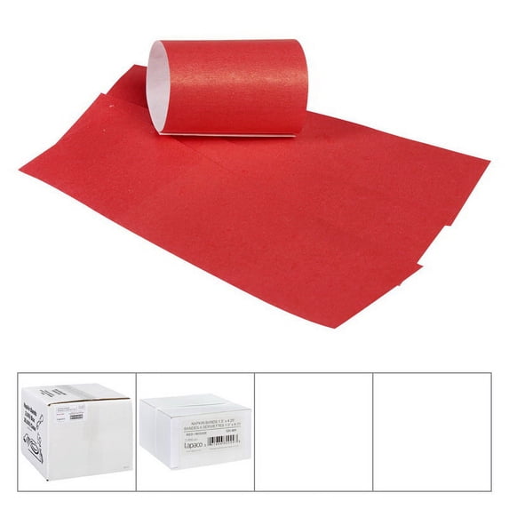(Price/Case)Lapaco 1.5'' By 4.25'' Red Napkin Band 2000 Each - 1 Per Case