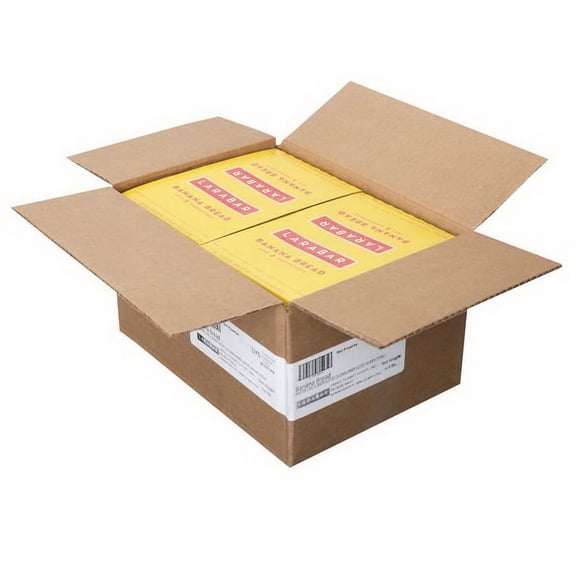 (Price/Case)Larabar Non Gmo Dairy Free Vegan Gluten Free Soy Free Banana Bread Bar 1.6 Ounces Per Bar - 16 Per Box - 4 Per Case