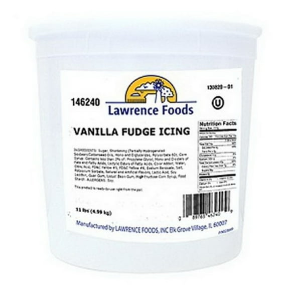 (Price/Case)Lawrence Foods 146240 Vanilla Fudge Icing