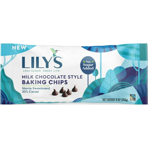 (Price/Case)Lily's Sweets 4004 Lily's Sweets Milk Chocolate Baking Chip 12-255 Gram