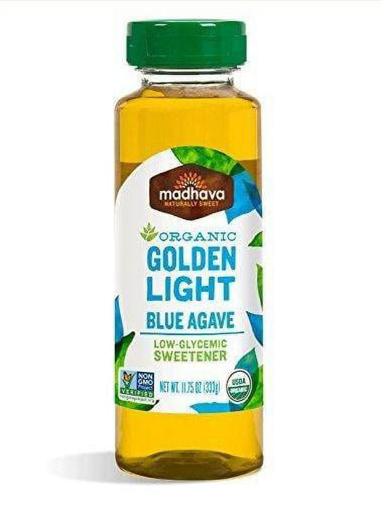 (Price/Case)Madhava Organic Golden Light Agave, 11.75 Ounces, 6 per