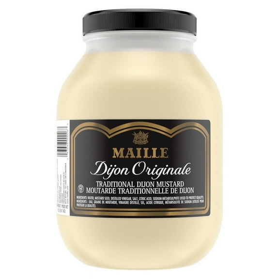 (Price/Case)Maille Smooth Dijon Mustard 1 Gallon - 4 Per Case