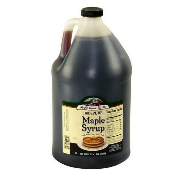(Price/Case)Maple Grove Pure Maple Syrup 1 Gallon - 4 Per Case
