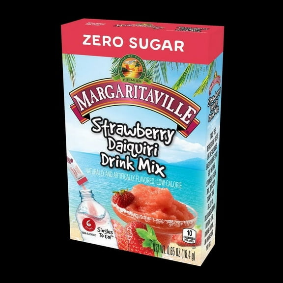 (Price/Case)Margaritaville 33462 Strawberry Daiquiri Singles 12-6 Count