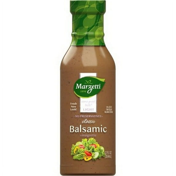 (Price/Case)Marzetti Light Balsamic Vinaigrette, 12 Fluid Ounces, 6 per case