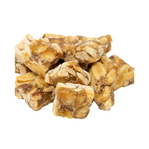 Old Fashioned Crunchy Peanut Squares - 2 lbs in a Resealable Bag to Ensure Freshness