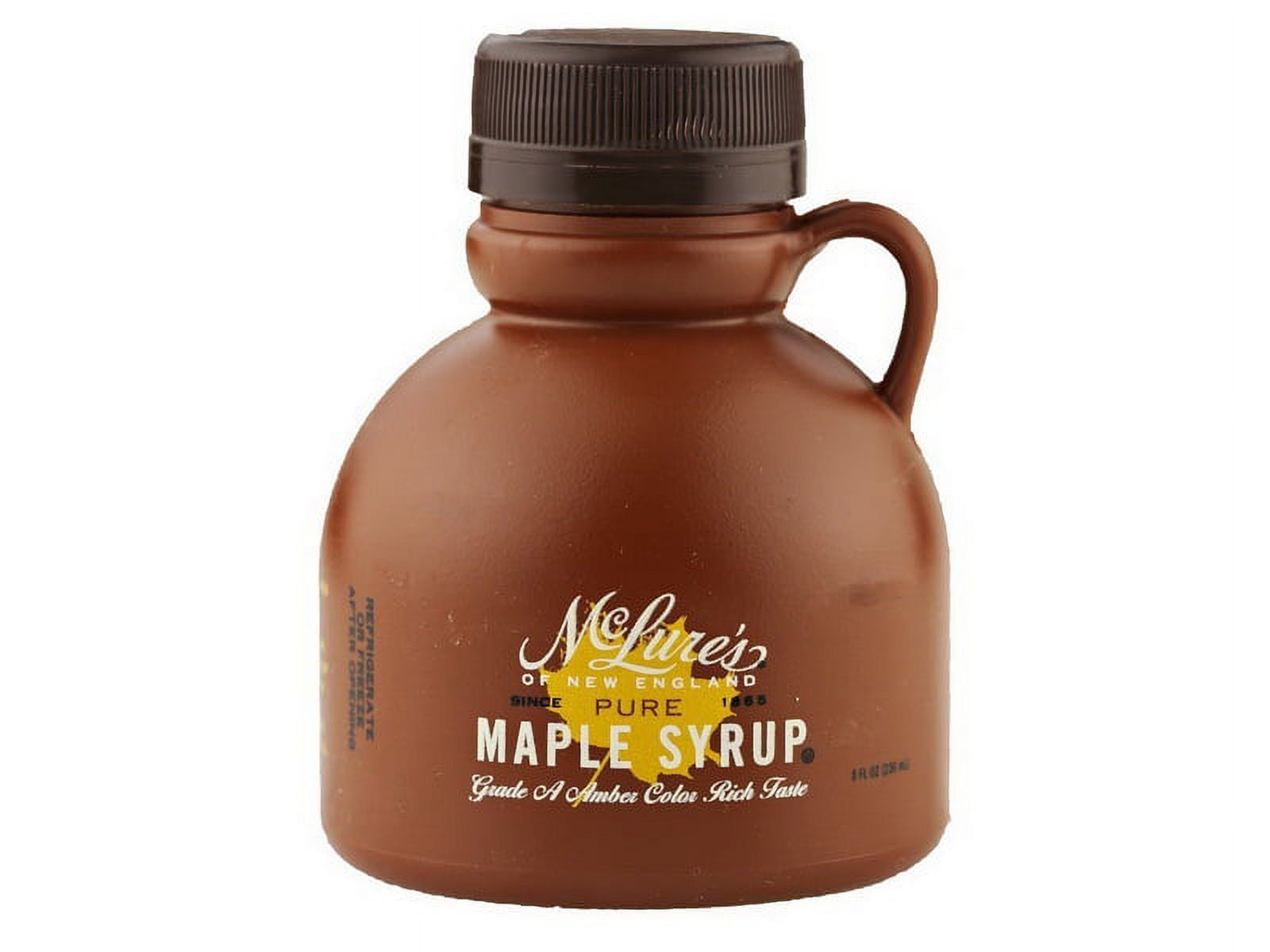 (Price/Case)McLures Amber Color Grade A Maple Syrup 12/8oz, 261205
