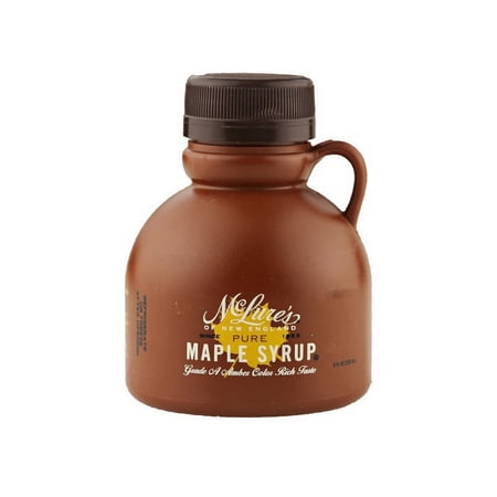 (Price/Case)McLures Amber Color Grade A Maple Syrup 12/8oz, 261205